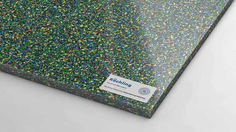 Polystone MR Confetti UHMWPE